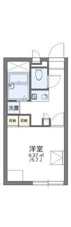 レオパレスハポネスの物件間取画像